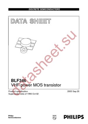 BLF346,112 datasheet  